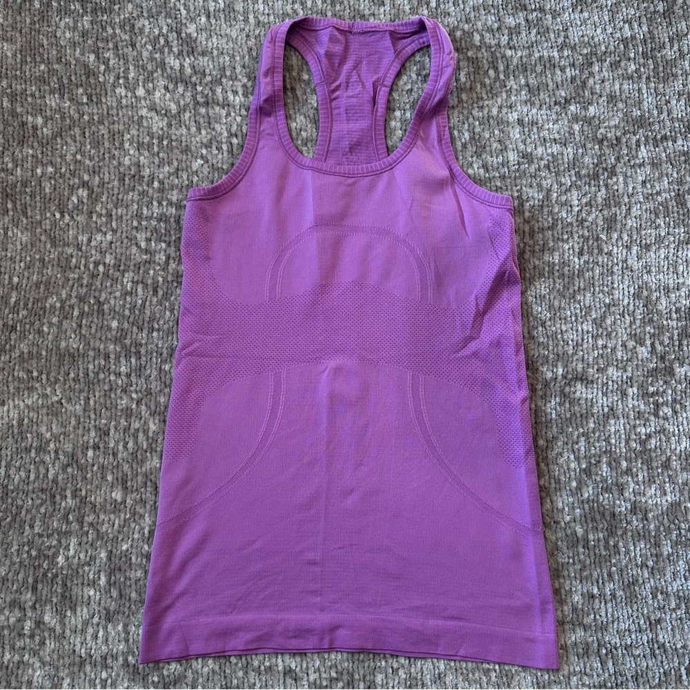Lululemon Swiftly Tech Racerback Tank Top in Fuschia Pink